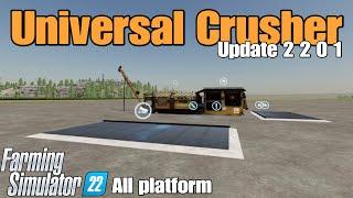 Universal Crusher   / UPDATE July 25/24