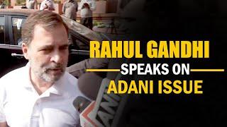 LIVE: Rahul Gandhi speaks on Adani issue | Parliament Session | Lok Sabha | Delhi | Congress | BJP