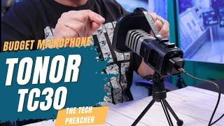 Make a 43 dollar Budget Microphone Sound Like A Pro -  TONOR TC30