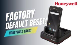 Panduan Lengkap! | Cara Factory Default Reset Honeywell EDA 51 !!!