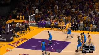 NBA 2K14 - New York Knicks vs Los Angeles Lakers Gameplay [HD]