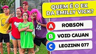 🩷 SUPER QUIZ DOS ROSAS  O Quanto você sabe sobre a turma da EMILLY VICK?