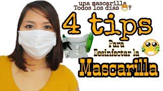 Como Desinfectar una Mascarilla quirúrgica desechable para Reutilizar  Chaska Lis