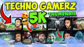 How to make High quality gaming thumbnail like Techno Gamerz || Techno Gamerz jaisa thumbnail banaye