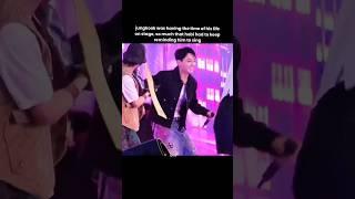 jungkook was having the time of his life on stage, sm that hobi had to keep reminding him to sing