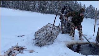 Рыбное озеро! Часть 2. Кормлю оленей рыбой 