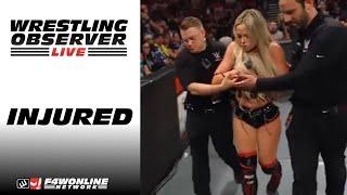 Liv Morgan dislocates shoulder on WWE Raw | Wrestling Observer Live