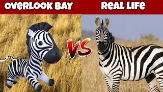 Overlook bay VS Real life PART 2! / Roblox Overlook bay /