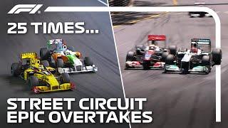 25 Times Drivers Made Epic Overtakes At Street Circuits