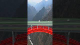 MOST MAGNIFICENT HIGHWAY BRIDGE || DAFAQU BRIDGE GUIZHOU 大发渠特大桥 #engineering #bridge #highway