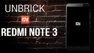 Unbrick your Redmi Note 3(PRO/SD) from fastboot mode