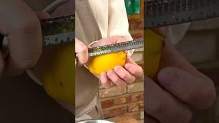 How to zest a lemon  #citrus #prep #zest #segment #basics #chef