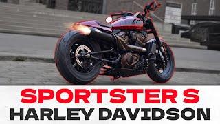 HARLEY DAVIDSON SPORTSTER S CUSTOM | RED ROCKET