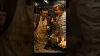 #Ai Mr. Bean vs Gordon Ramsay: Kitchen Chaos