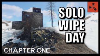 A Solo's Wipe Day Building and Progression | Rust Solo Survival | Chapter One