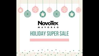 NovoTex Holiday Super Sale Saturday Dec  19th, 2020