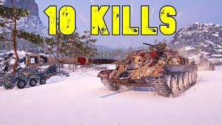 World of Tanks SU-122 (1956) - 10 Kills