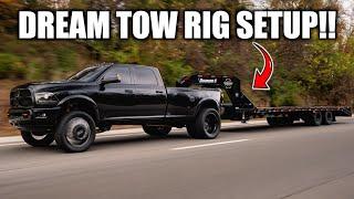 Dream Dually Tow Rig Setup is NEXT LEVEL!!! COMPLETE Walk-Around Tour!!!!