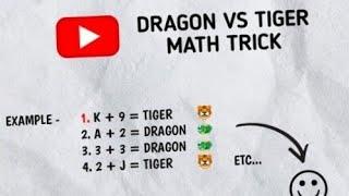 dragon vs Tiger Latest 100% Working Tricks In Telugu | Dragon vs Tiger Best Winning Tricks | New