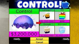 What People Trade For Control? Trading Control in Blox Fruits *UPDATED*