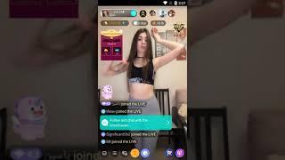 enjoy the live dance of bigo live Russian girl