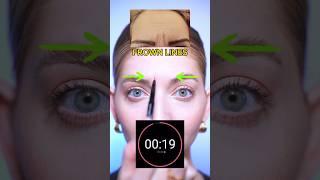 how to eliminate frown lines #frownlines #faceyoga #facefitness #facialfitness #facialyoga