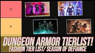 Destiny 2: Rating the Dungeon Armor Sets! | Lightfall