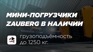 Мини-погрузчики в наличии | Линейка Zauberg