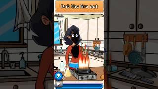 put the fire  out|flashback #androidgames #riddle #puzzle #3dgames #funny #shorts