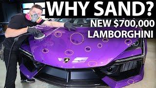 $700,000 Lamborghini Revuelto Needs Sanding? First Wash, Detail, and Drive