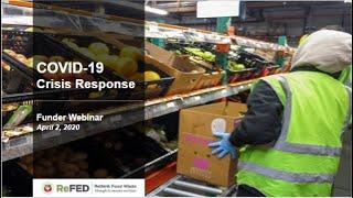 ReFED Webinar: COVID-19 Food System Trends and Fundable Projects