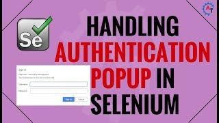 How to Handle Authentication Popup in Selenium Webdriver