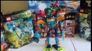 [LEGO BIONICLE] обзор самоделки экиму+грозовоймонстр