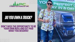 Do you own a truck?Don’t miss the opportunity to be your Own Boss and get paid what you deserve!