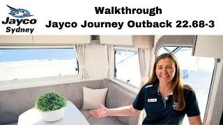 JAYCO JOURNEY OUTBACK 22.68-3. FULL WALKTHROUGH! THIS CARAVAN HAS THE LOT!