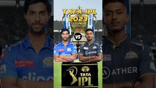 Tilak Varma VS Sai Sudharsan in IPL 2023 #shorts #youtubeshort #ipl