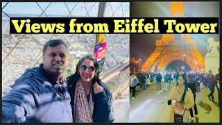 பாரிஸ் Eiffel Tower மேல ஏறி பார்க்கலாமா? | காலை & மாலை superb views  | Anitha Anand Paris Tamil vlog