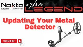 How to Update the Nokta Legend Metal Detector