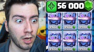 56.000 ELMAS İLE EFSANE DESTE (Clash Royale)