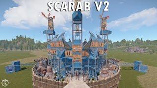 The SCARAB v2 | THE BEST 2x2 RUST BUNKER BASE