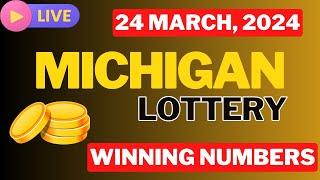 Michigan Midday Lottery Results For - 24 Mar, 2024 - Daily 3 - Daily 4 -   Powerball - Mega Millions