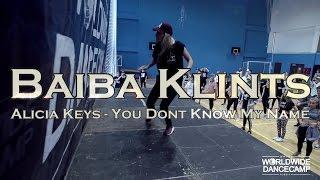 BAIBA KLINTS || Alicia Keys - You Dont My Name || Worldwide Dance Camp 2016 || Russia