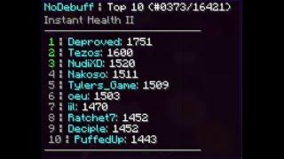 #1 NODEBUFF PLAYER - 1750 ELO 