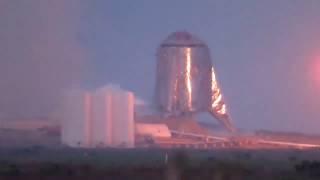 StarHopper First Raptor Static Fire Test - April 3, 2019