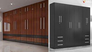 Modern Wardrobe Interior Design | Wooden Cupboard Bedroom Closet Design | Sliding Wardrobe Catalogue