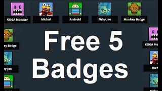 Free Badges KoGaMa