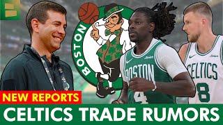 Celtics Trade Rumors ARE HOT On Kristaps Porzingis, Jrue Holiday & Trading Up In NBA Draft