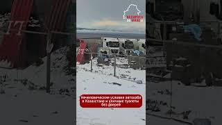 Дальнобойщик из Беларуси показал условия автохаба в Казахстане и с грустью вспомнил о Европе