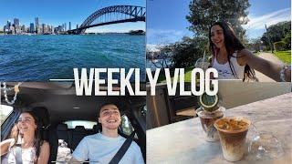 Car chats, secret pool with Sydney Harbour view, best french patisserie // WEEKLY VLOG // Veronica B