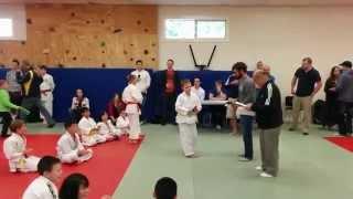 Abbotsford Judo Club Tournament April 25th, 2015 награждение